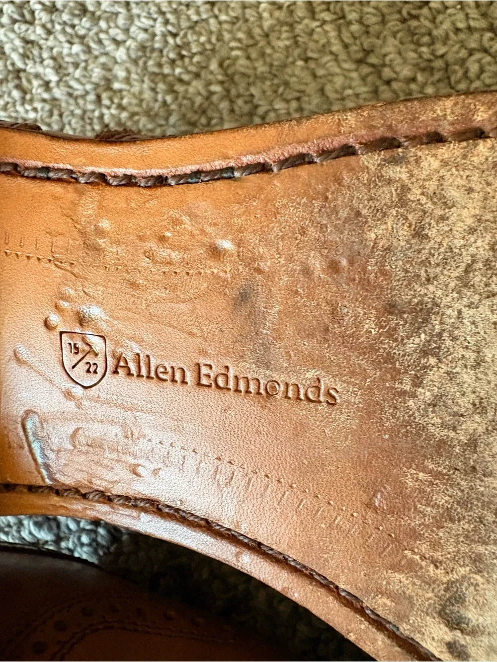 Allen Edmonds classic wingtip